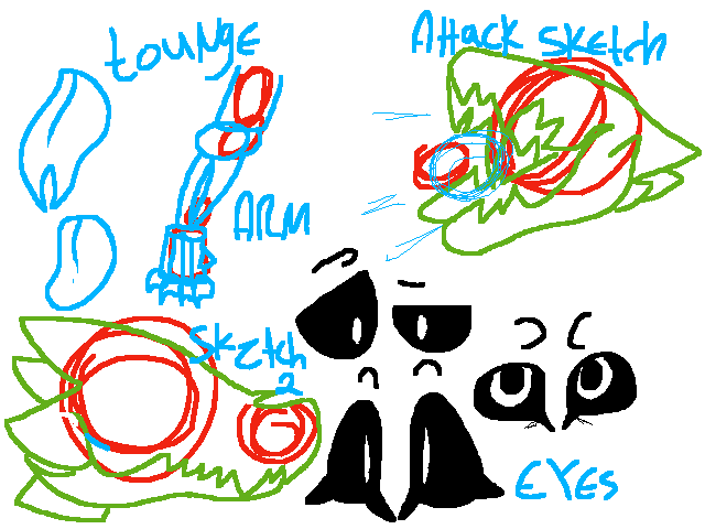 Sketch of my foliotale Oc character @lapisSnow