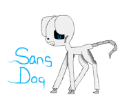 Who Wants sans dog?Like for more undertale adopts!