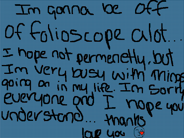 ... :(