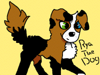 Rya The Dog(my new OC) animation