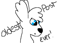 Redrawing My OLDEST POST EVER!!