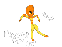 MonsterBoyCat #UndertaleAdopts 4@foxie__draws
