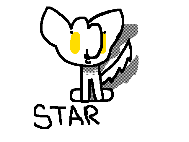 Star!! My adoptible I got from @cyracute
