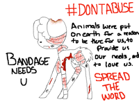 #DONTABUSE spread the word(gore warning)
