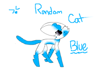 Blue-The Random Cat