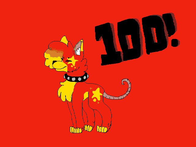 100 FOLLOWERS!!