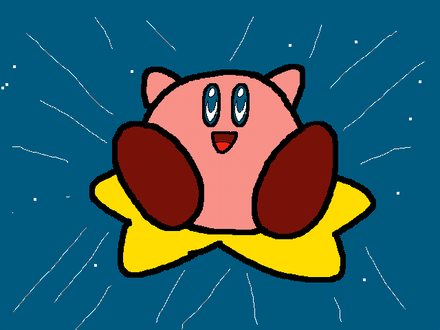 Kirby space travel