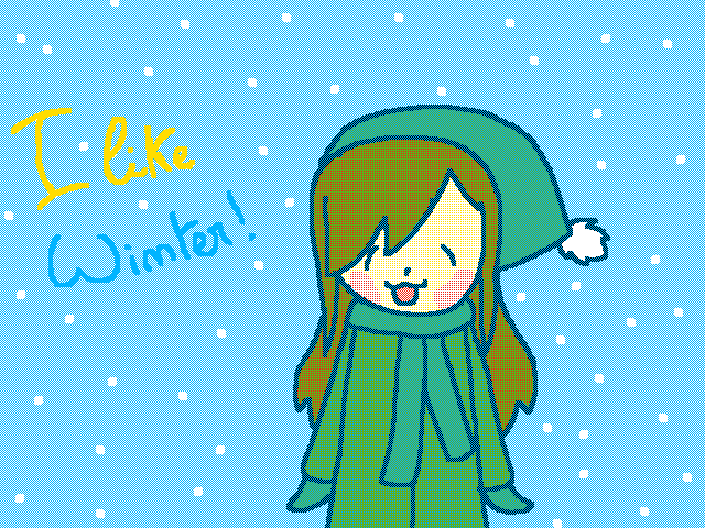 I like Winter!