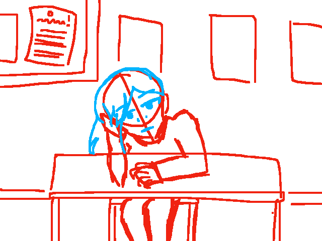 Me at school WIP