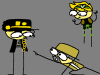 Same type of stand as Star Platinum