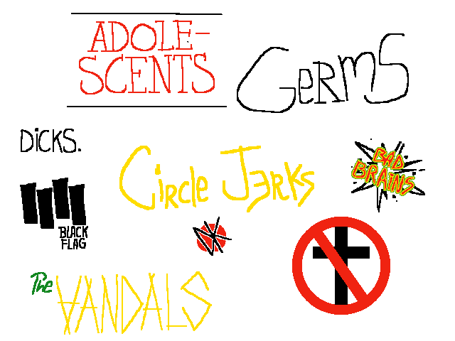 punk punk punk punk punk punk (but the good ones)