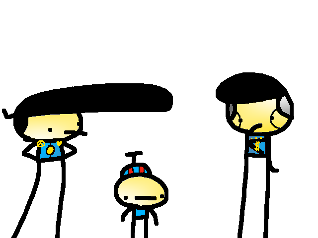 Josuke and Okuyasu bully a small child