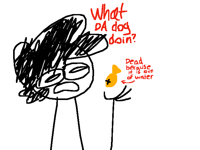 WHAT IS THE DOG DOING???