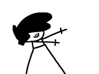 Vibrating with excitement