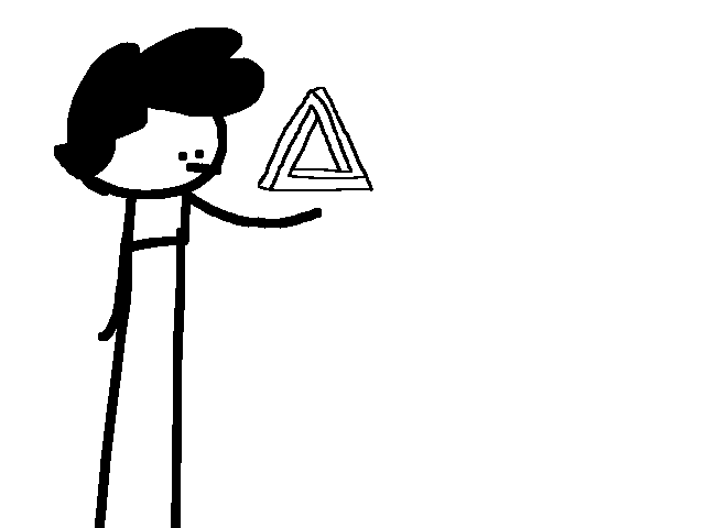 I have the triangle.