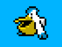 Pelipper (pixel)