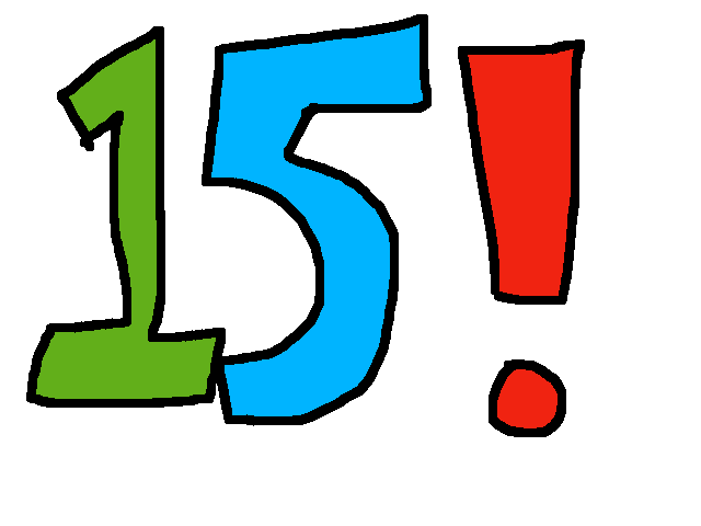 15 ANIMATIONS IN A DAY (including this)