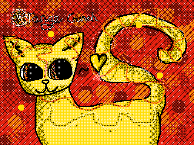 Orange crush contest enry for @_EllaTheNeko_