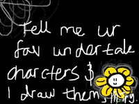 Tell me ur fav undertale-charcter
