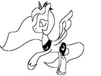 Pony--Luna