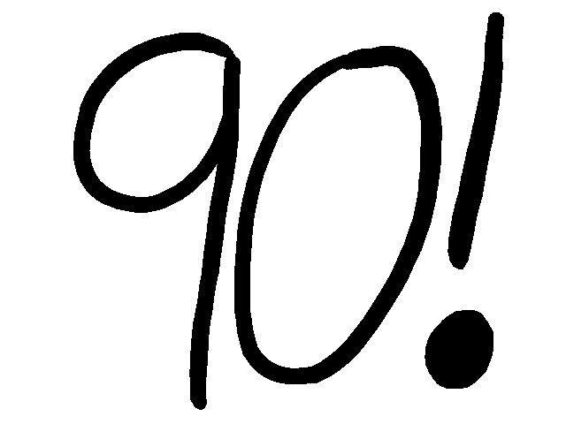 Thankyou! - 90 followers! :O