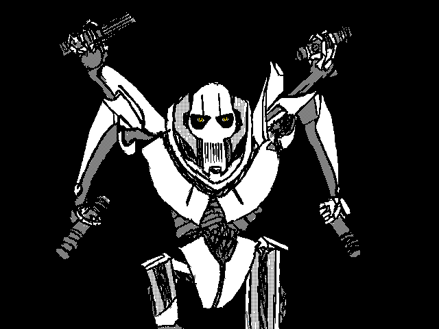 General Grievious - StarWars (redrawn)