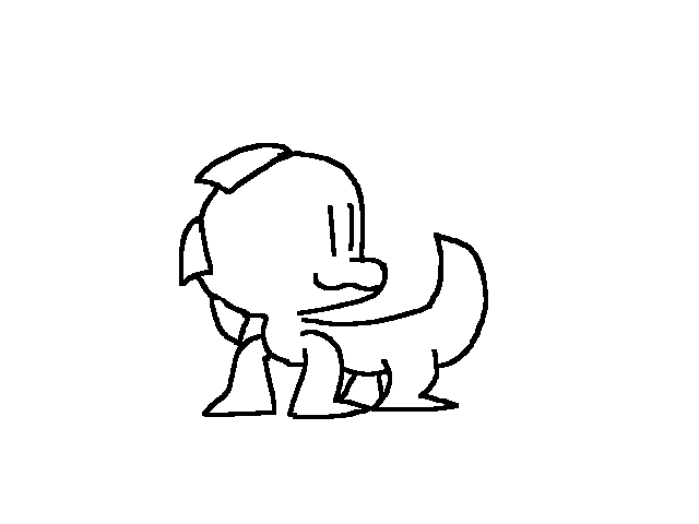 Smooooooth lizard tail wag