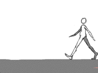 Funny walk
