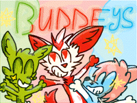 Just a drawing with two buddeys :3