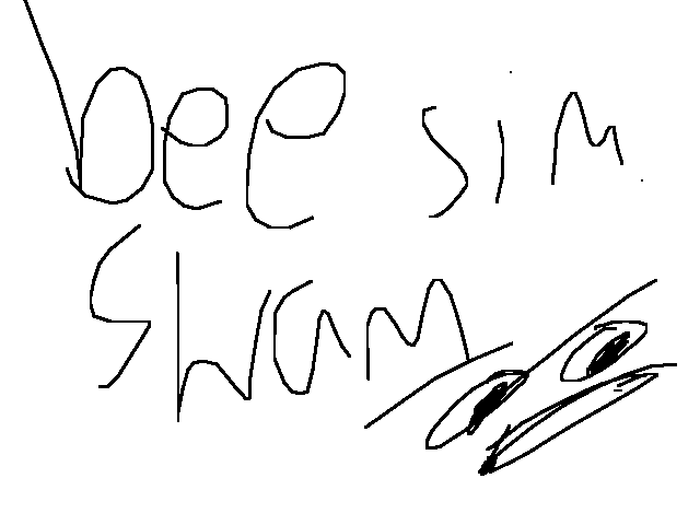 Bee swam chat room with utronicfloofy (snowy fluff