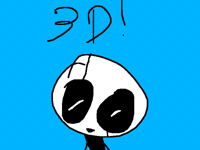 3D in 3D and friend