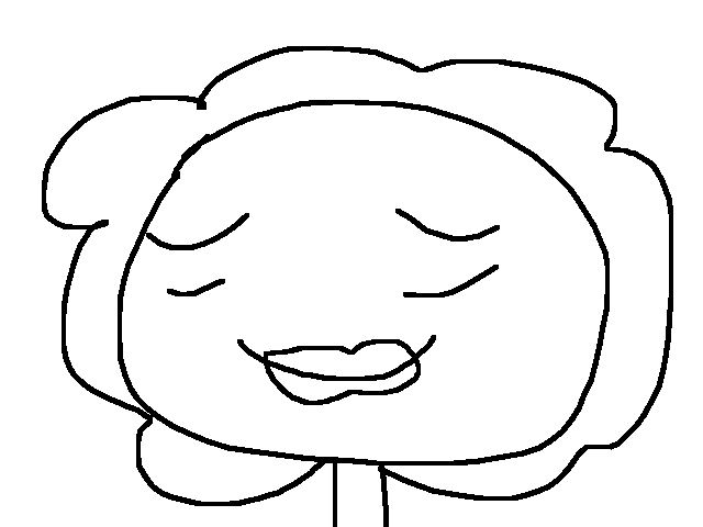 Anime flowey