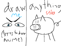 My doodle vs sister doodle