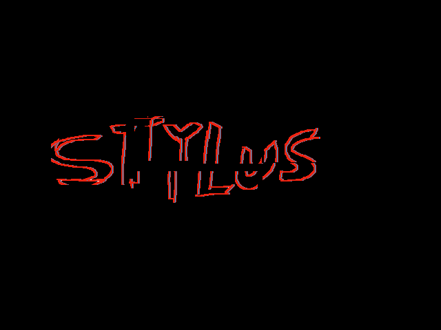 Draw by stylus and edit by hand
