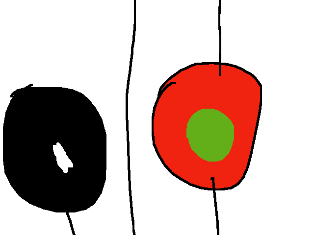 Gaster eye and omega flowey eye