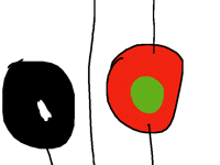 Gaster eye and omega flowey eye
