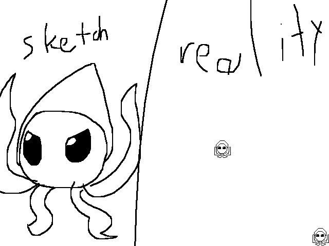 Sketch vs reality