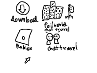 Computer #1 (have download ) and no color