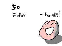 54 follow!  wow!
