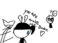 In roblox you broke my love!