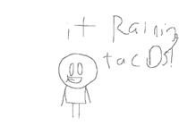 It raining taco (parody)