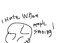 I hate smoking at people