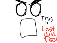 Hates my animation (no one look my A.) I will leav