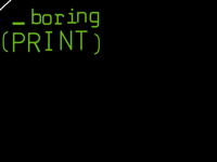 The boring hacker