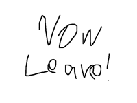 Now leave! Foilworld