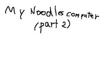 My noodles part2 the game