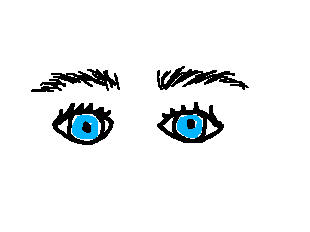 Blue eyes