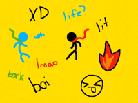 I suck at stick man animations XD