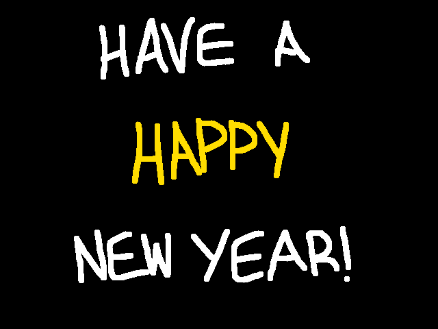 have a mixed feelings new year?