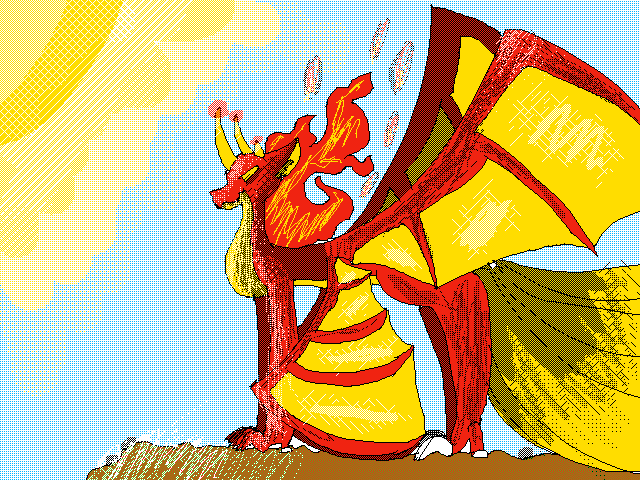 Legendary dragon contest